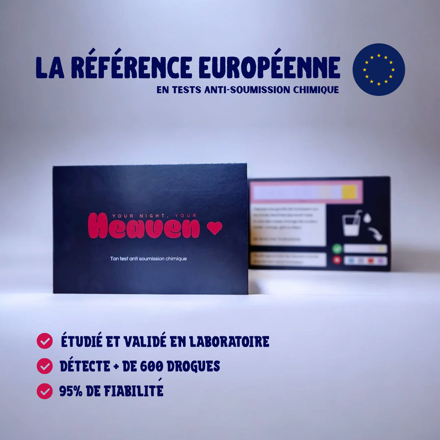 Heaven Bands - Test anti-drogue pour boisson
